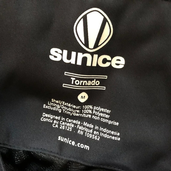Sunice Tornado Athletic 100% Polyester Lined Golf Pants Black Sz M - Picture 7 of 7